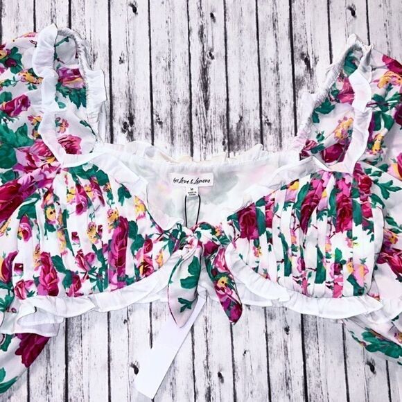 For Love & Lemons Imogen Crop Top - Picture 3 of 11